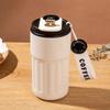 Creative Thermal Water Bottle 450ML Coffee Thermos Cup Outdoor Insulated Mug  Household