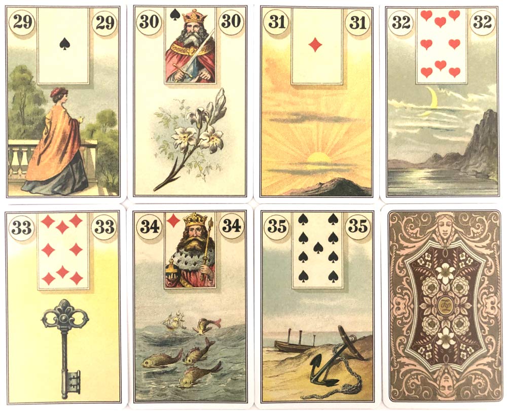 Lenormand Oracle Card Fortune Telling Lenormand Card Easy Japanese Manual Included [Easy Lenormand] [Genuine]