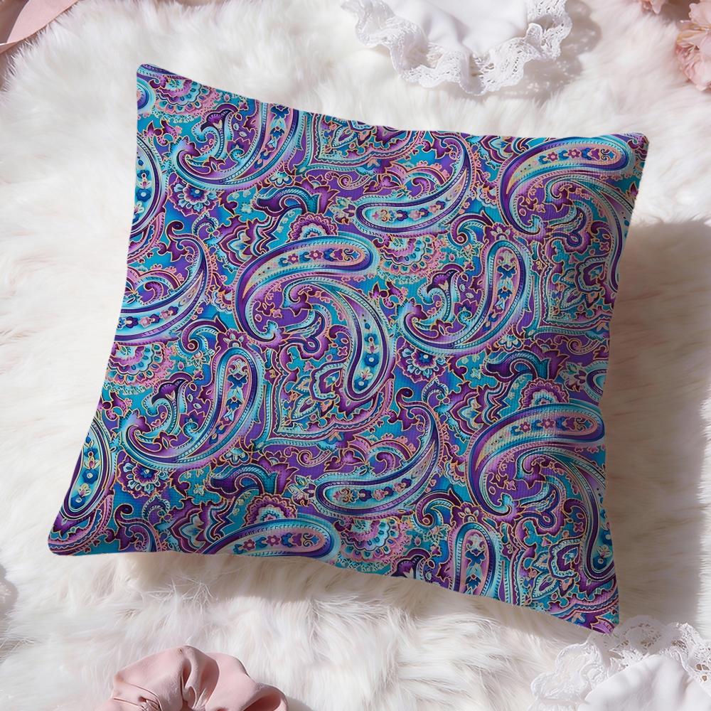Federa Cuscino Paesaggio Comfort Premium Reversibile Design Due in Uno per Qualsiasi Stanza Interno Auto