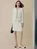 2025 New Arrival Women's Elegant French Chic Tweed Short Suit Jacket