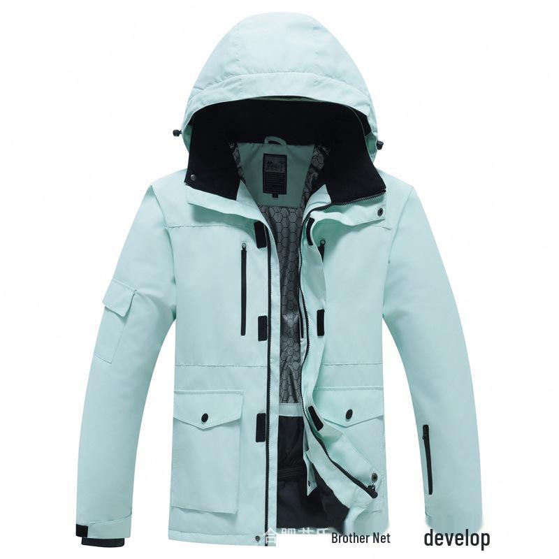 Couple Style Waterproof Windproof Ski Jacket - Warm, Breathable & Wear-Resistant for Men & Women