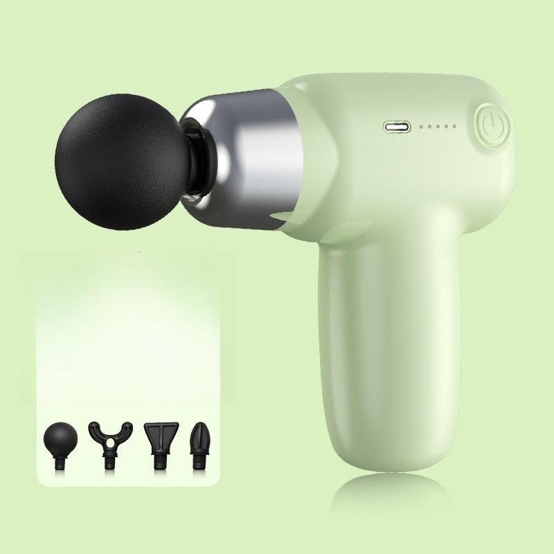 MINI Muscle Relaxation USB Mini Massage Gun Fascia Device Vibrating Gun Fitness Equipment Silent Design