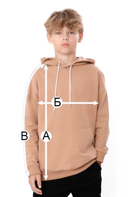 Hoodie (teens boys) – Bright Design, Kangaroo Pocket & Comfort Fit, Any season 6394-057-1 HC