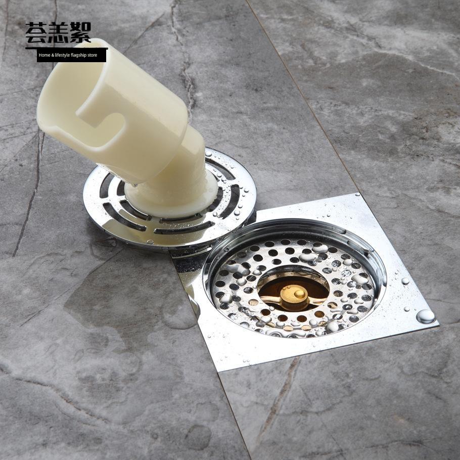 Balcony Bathroom Drain, Washing Machine Anti-Odor Drain, Elevated Drain with Connector, High-End Drain Device