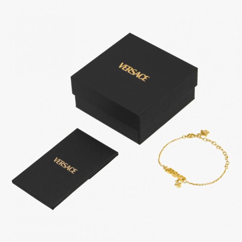 Versace Logo Medusa Charm Bracelet 1020785 1a00620 3j000