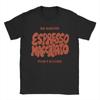 Mens Womens Tommy Cash Espresso Macchiato Eurovision 2025 Estonia  T Shirt Pure Cotton Print T-Shirt  Clothing Outfits