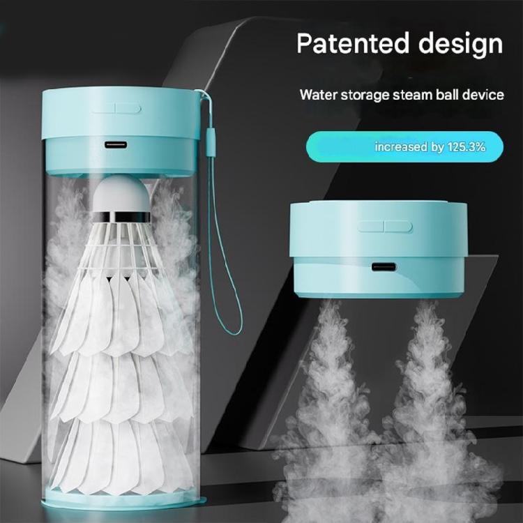 Professional Badminton Shuttlecock Steamer Humidifier for Feather Care Cuts Breakage Easy Maintenance Cover Sports Use
