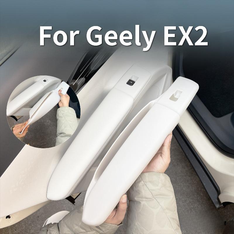 For Geely EX2 Car TPE Door Armrest Protector Panel Anti Dirty Cover Interior Modified