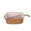 Quilted Hair Tools Travel Bag Large Capacity Hair Styling Accessories Storage Case Fit for Shark FlexStyle Caramel