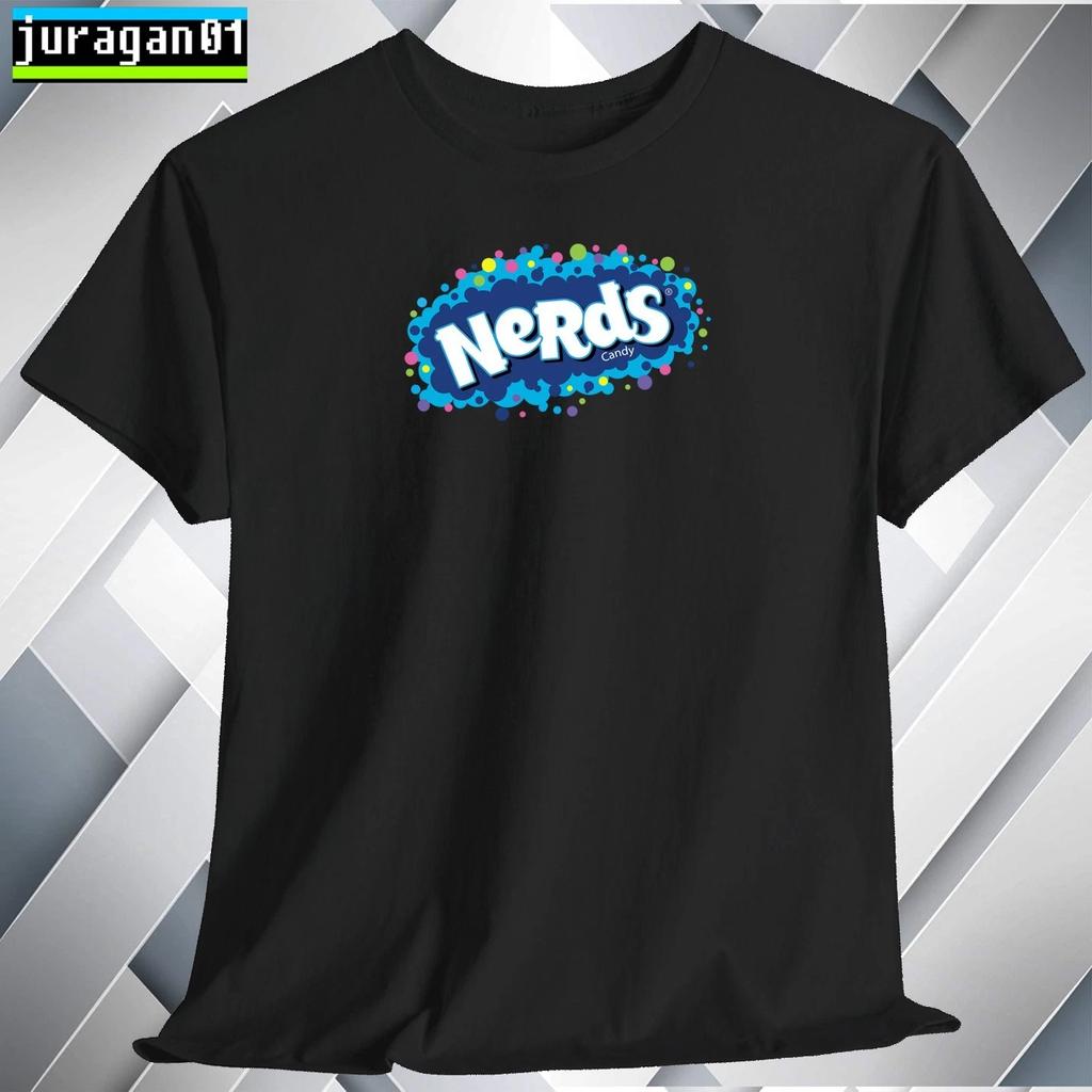 Nerds Candy T shirt Logo Black/Gray/Blue/Red/White/Choc S to 5XL Made in USA