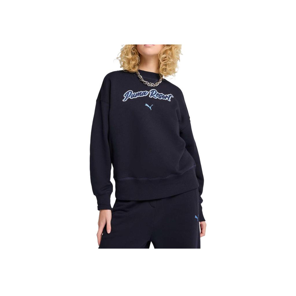 New PUMA Sweatshirt Women's Dark Blue 632926-16