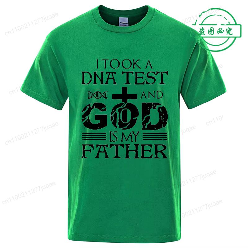 

2025 Newest Fashion T-Shirt God Is My Father Jesus Summer T-Shirts Men s /Women s Short Sleeve Popular Tees Shirt Tops Unisex 4XL