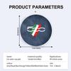 2pcs Suede Car Coaster Water Cup Drink Holder Anti-Slip Pad For Fiat For 500 595 500 695 500C 5CC 695C