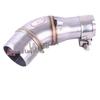 Modification du tube d'échappement intermédiaire pour Kawasaki Z250/Z300/Ninja 250/300