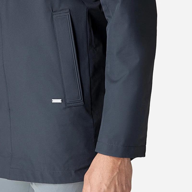 VICUTU Men s Business Casual Trench Coat L