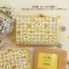 Sanrio Official Pompompurin 30th Anniversary Clover Yellow Gingham Check Coin Purse LF Billfold Wallet Reel Pass Case Commuter Holder Cute Goods Gift