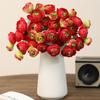 15 Heads Simulation Camellia Flower Multicolor Faux Flower  Party Supplies