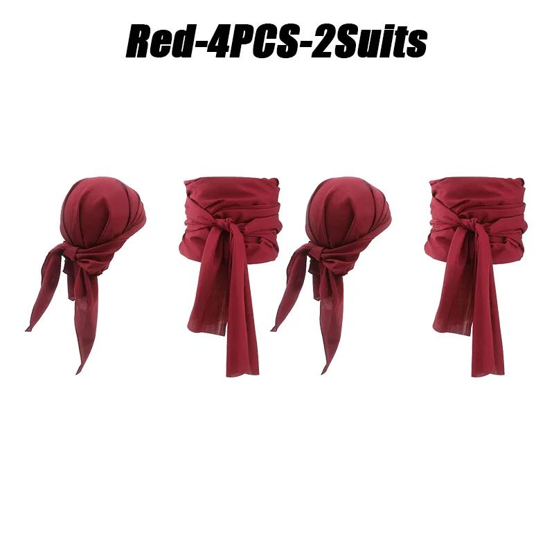 Halloween Pirate Hat Belt Set Costume Hat Belt Unisex Pirate Cosplay Set Vintage Renaissance Hat Belt Lace-up Accessories