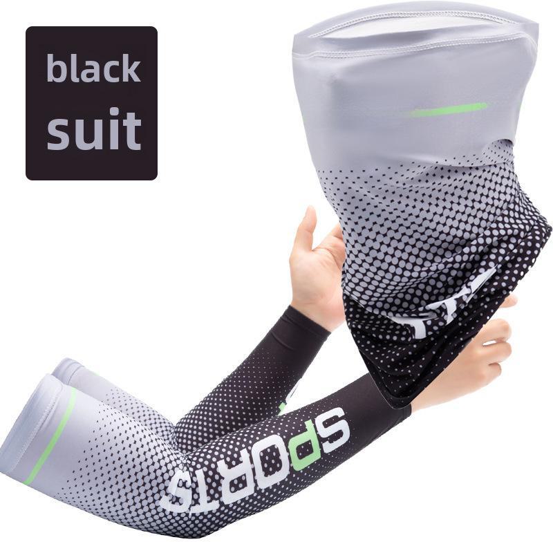 Ice Silk Gradient Sun Protection Sleeves for Men & Women - UV Protection for Outdoor Activities