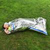 Silver Thermal Emergency Sleeping Bag with Foil Coating - Outdoors & Camping Essentials