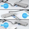 WAVLINK Triple Universal Docking Station Conversion Up to 100W Power Supply 3 HDMI 2 DP Thunderbolt Support Compatible with MacBooks
