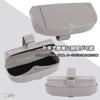 Lebonarie Car Sun Visor Eyeglass Holder with Card Storage Clip (Gray)