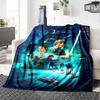 Star Wars Blanket Warmthful Decor Perfect for Chair Livingroom Seaside Four Seasons Multipurpose Playful Design Best Holiday Gift for Friends Family