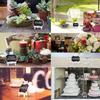 20 Sets Plant Marking Message Board Mini Blackboard Home Office Wedding Table Decoration