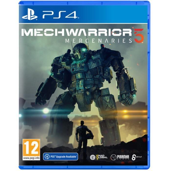 Jeu - MechWarrior 5 Mercenaries - PS4 - En boîte - Action - 4 joueurs