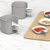 1 Set Household Seasoning Plate Set Kitchen Savory Seasoning Dip Plate Hot Pot Chili Sauce Oil Vinegar Plate
