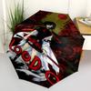 1pc Blood-C Inspired Outdoor Umbrella - Automatic Opening/Closing, Collapsible Design, Ideal for Fans, Travelers, Daily Use, Perfect Gift.W027