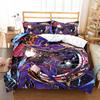 Pop Game Genshin Impact Duvet Cover Set UK Single Double Queen US Twin Full King Size Animal Bedclothes