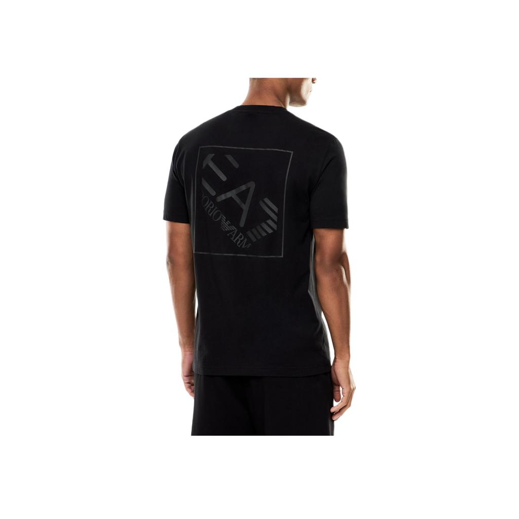 Emporio Armani EA7 Round Neck Short Sleeve Pullover Solid T-Shirt Men Tops 7M001487-AF17789-UC001