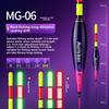 Indicator Electronic Fishing Float Buoy Strike Slip Drift Tube Light Float Bite and Change Colour Gravity Sensor