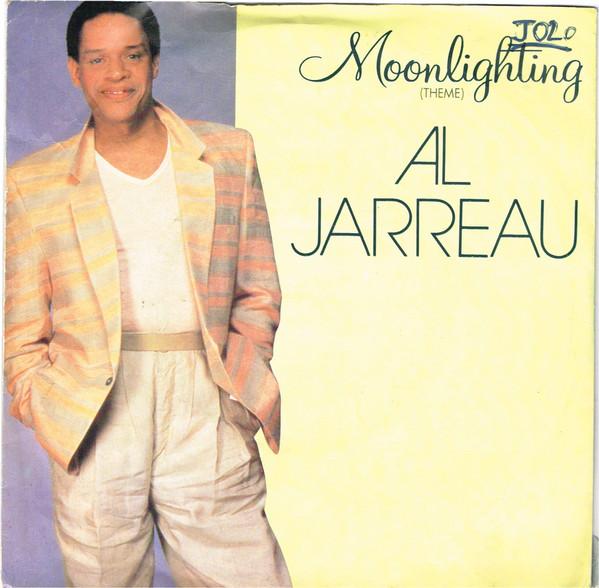 

7inch Record AL JARREAU - Moonlighting (Theme) U8407 WEA 1987 UK Jazz Used