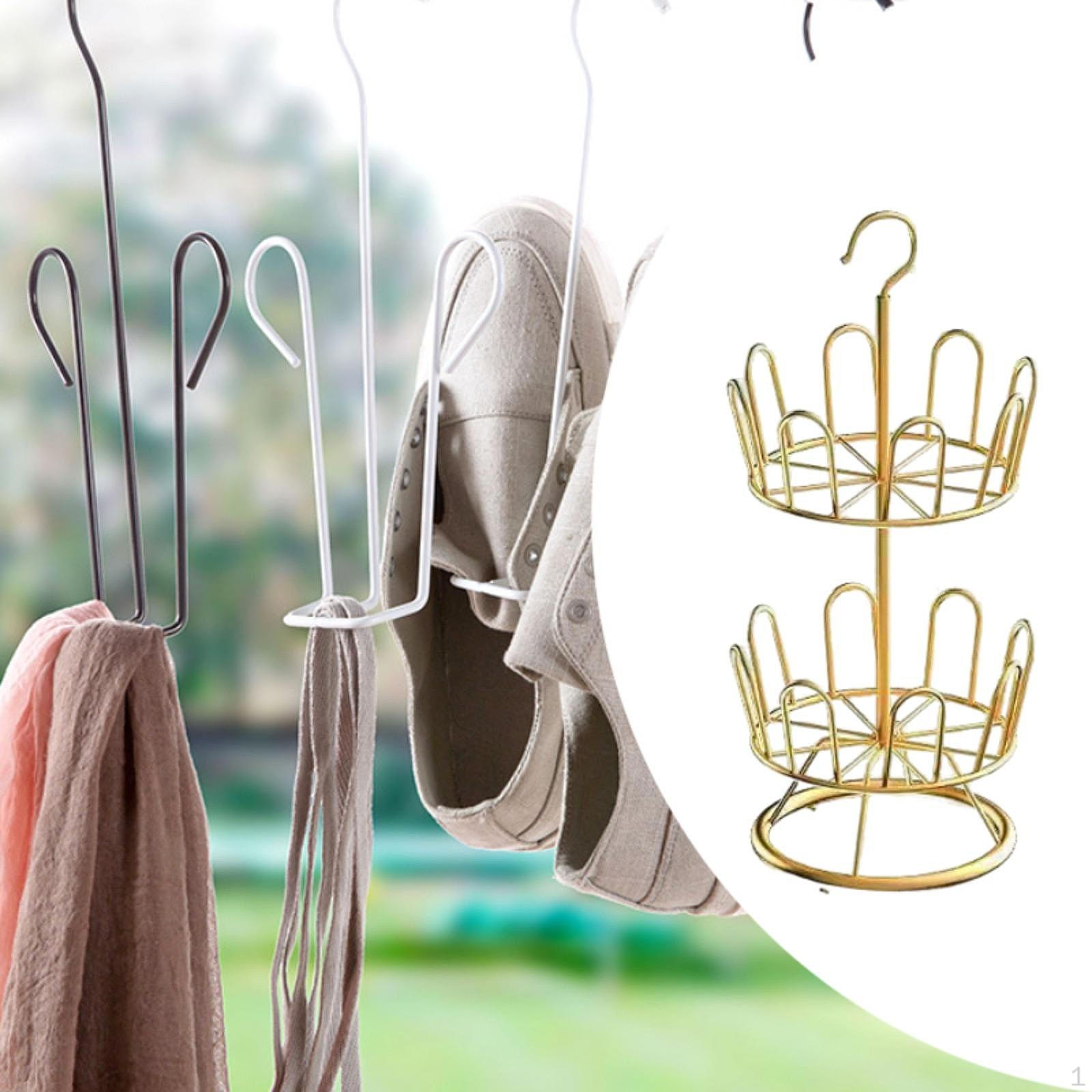 

Решение для хранения обувной карусели Gold 2 Tiers