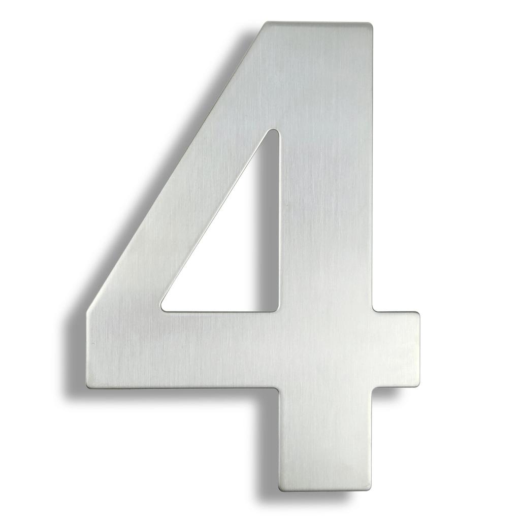 15/20/25/30cm Edelstahl Hausnummer Silber Adressschild #0-9 Huisnummer Außen Nummern Haus Numeros Casa Außen Groß