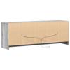 Vidaxl Szafka Pod Tv Z Led, Szary Dąb Sonoma, 139,5X34X50 Cm