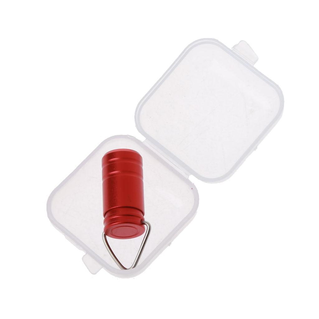 Durable Mini Flashlight Keyring Hanging Pendant 2 in 1 Waterproof Keychain Tools