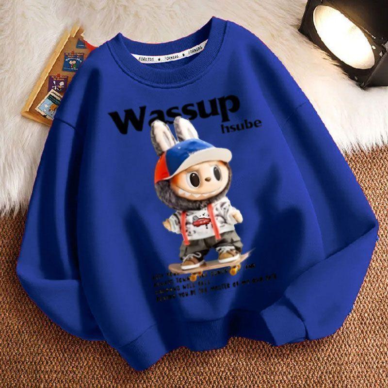 

Милые детские худи, худи с длинным рукавом для мальчиков и девочек на весну и осень 160