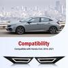 2PCS LED Side Marker Lights, Front Bumper Sidemarker Lamp,Full LED Side Marker Light Compatible with Honda Civic 10th 2016-2021(White Light)