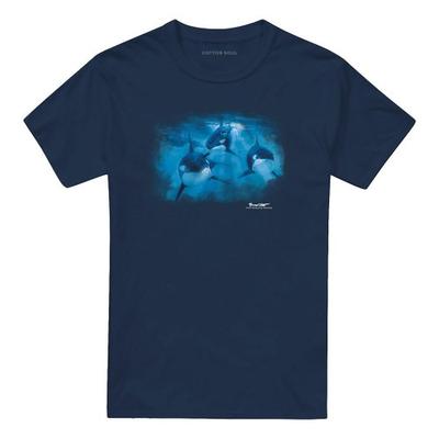 Wildlife Unisex Adult Pod Of Orcas T-Shirt
