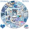 Cross-Border Cartoon Stickers: Waterproof, Creative, and Versatile for Journals, Phones, and Computers.
