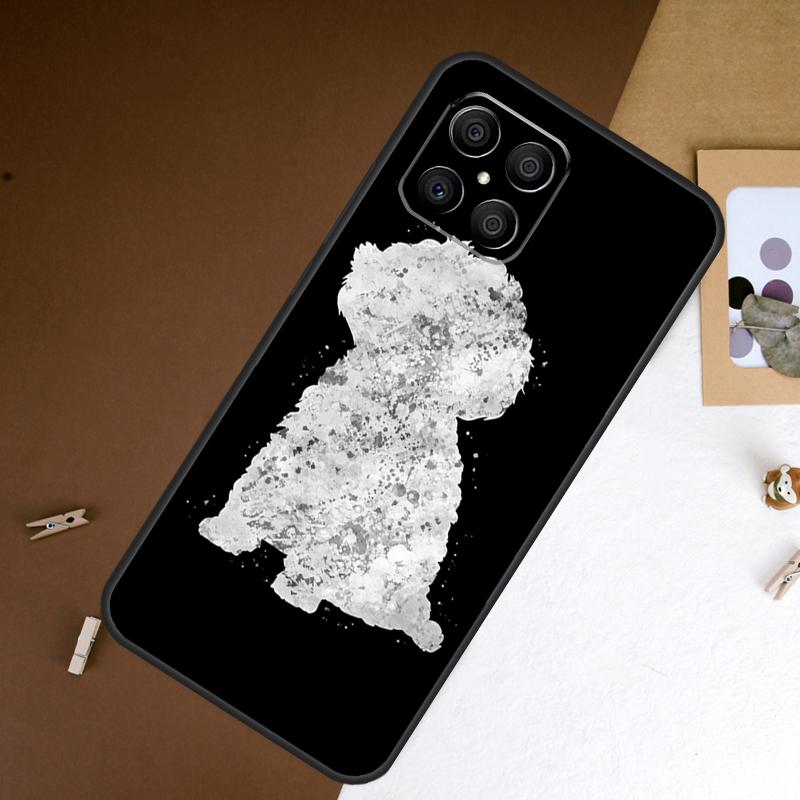 Cure Cartoon Poodle Case For Honor 70 50 90 Lite Magic 6 5 Pro Cover For Honor X8a X9a X7a X6a X9b X8 X9 X7 8X