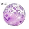Slow Rebound Squeeze Ball Clear Stress Fidget Toy, Anxiety Relief Soft Toy Transparent for Home Office School Reduction Gadget