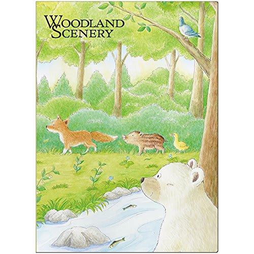 Nakabayashi Pocket Album 5 Books L Size 480 Sheets Woodland Scenery 5PL-480-1