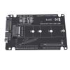 M.2 NGFF B Key MSATA SSD to 2.5in Serial ATA Adapter Enclosure Hard Disk Drive Converter Card for 2230 2242 2260 2280