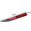 FIQ1 2pcs X Metal Mugen Logo Side Fender Emblem Badge Car Body Sticker Decal for Honda Civic City Jazz Accord Crv Fit Insight