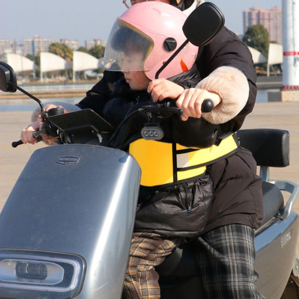 3D Breathable Fabric Safety Harness Protective Belt Anti-Fall Design Motorcycle Safety Harness Passenger Seat Belt