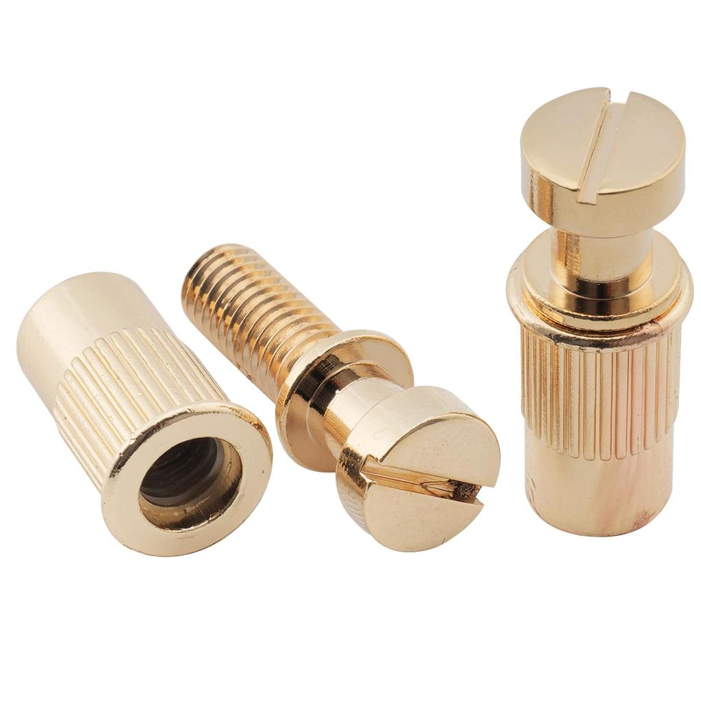 Musiclily Pro 10.5mm Pitch Stop Tailpiece for Epiphone LP, SG, and Les Paul Electric Guitars, Gold